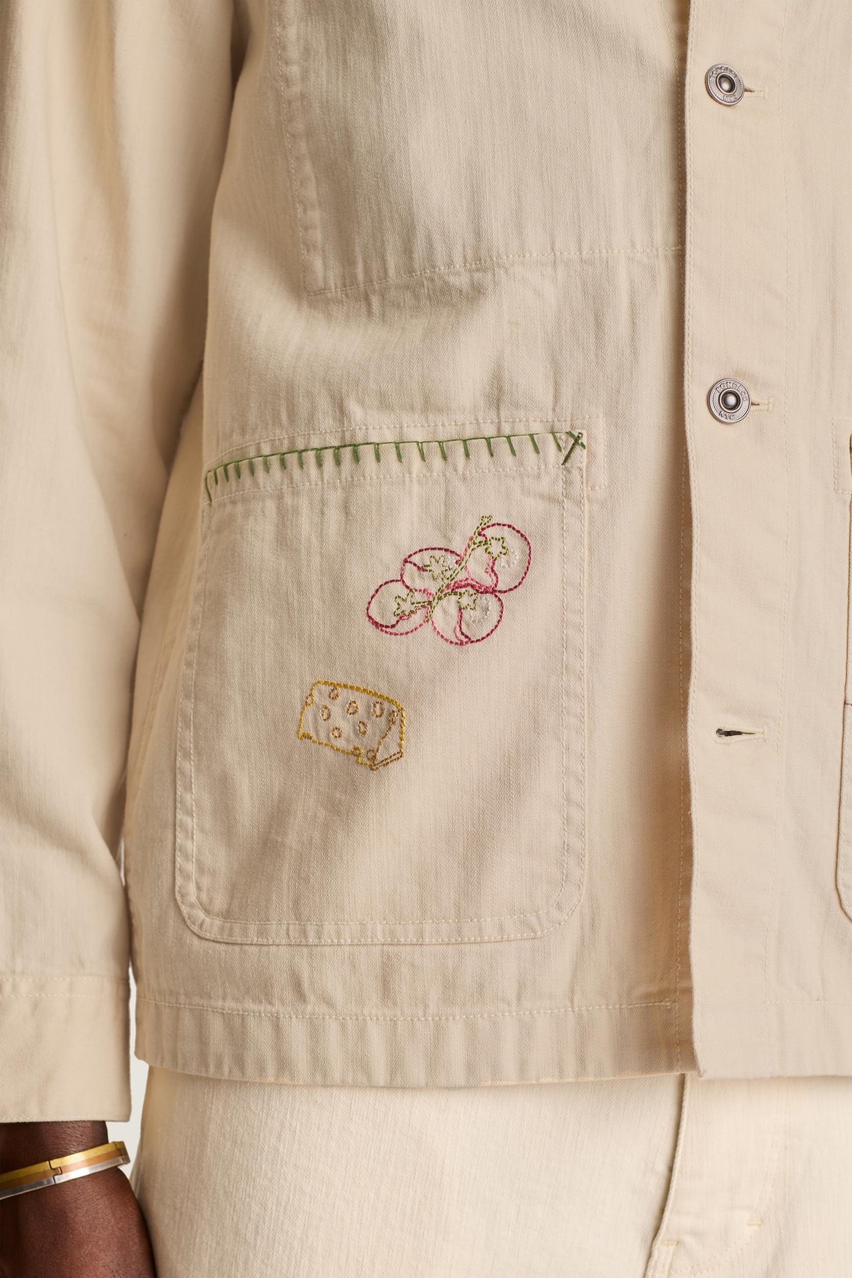 Embroidered Beau Chore Jacket Product Image