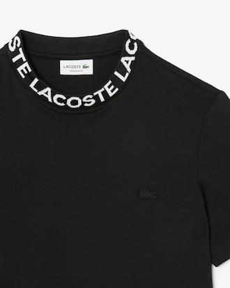 Jacquard Branded Piqué T-shirt Product Image