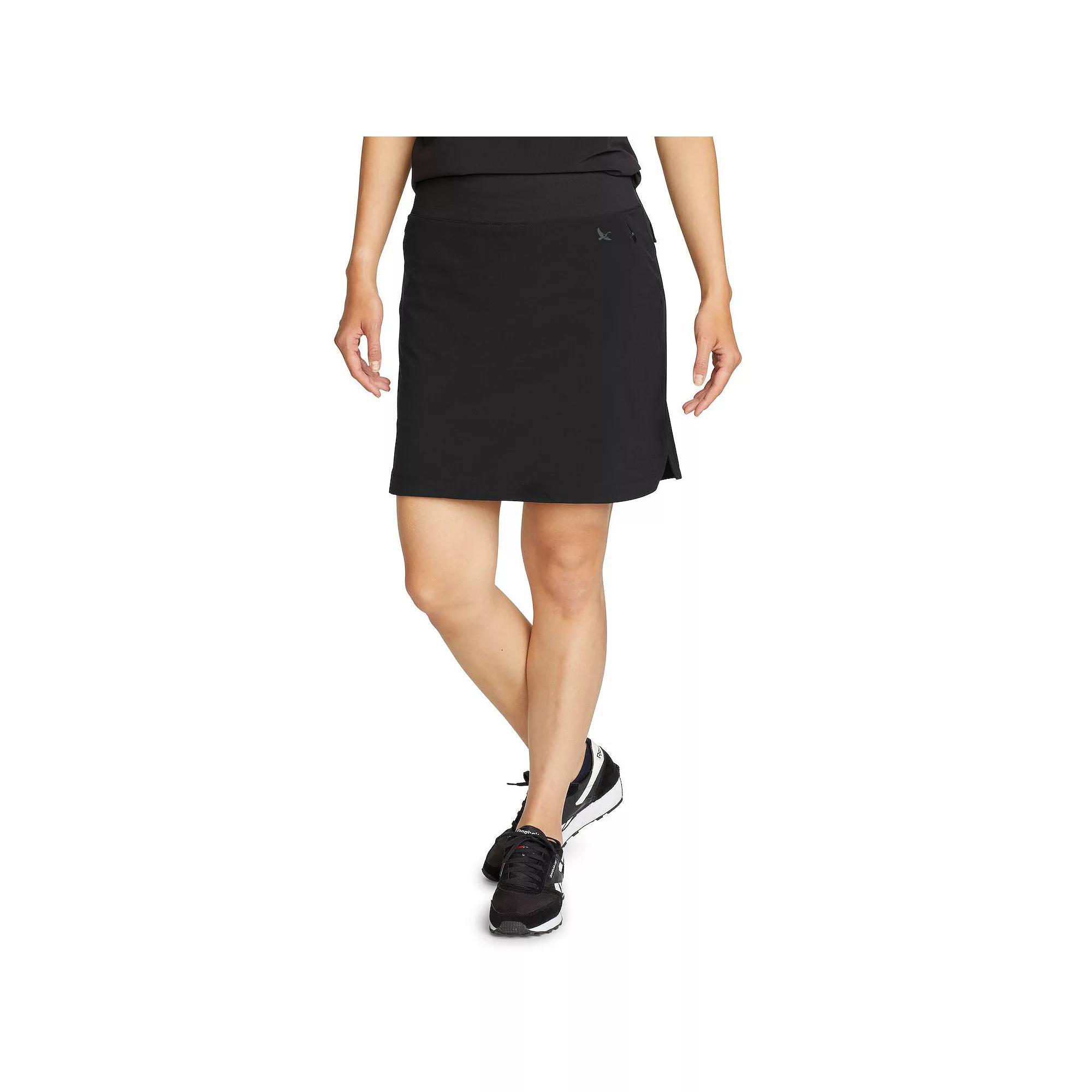 Women's Eddie Bauer Departure Active Skort, Size: XXL, Black Product Image