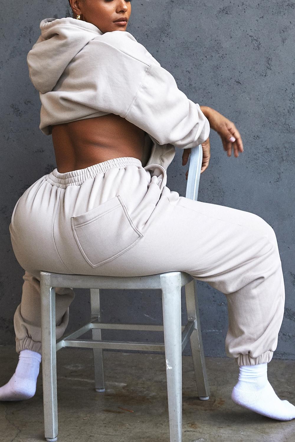 Sky  stone fleece back jogging trousers Product Image
