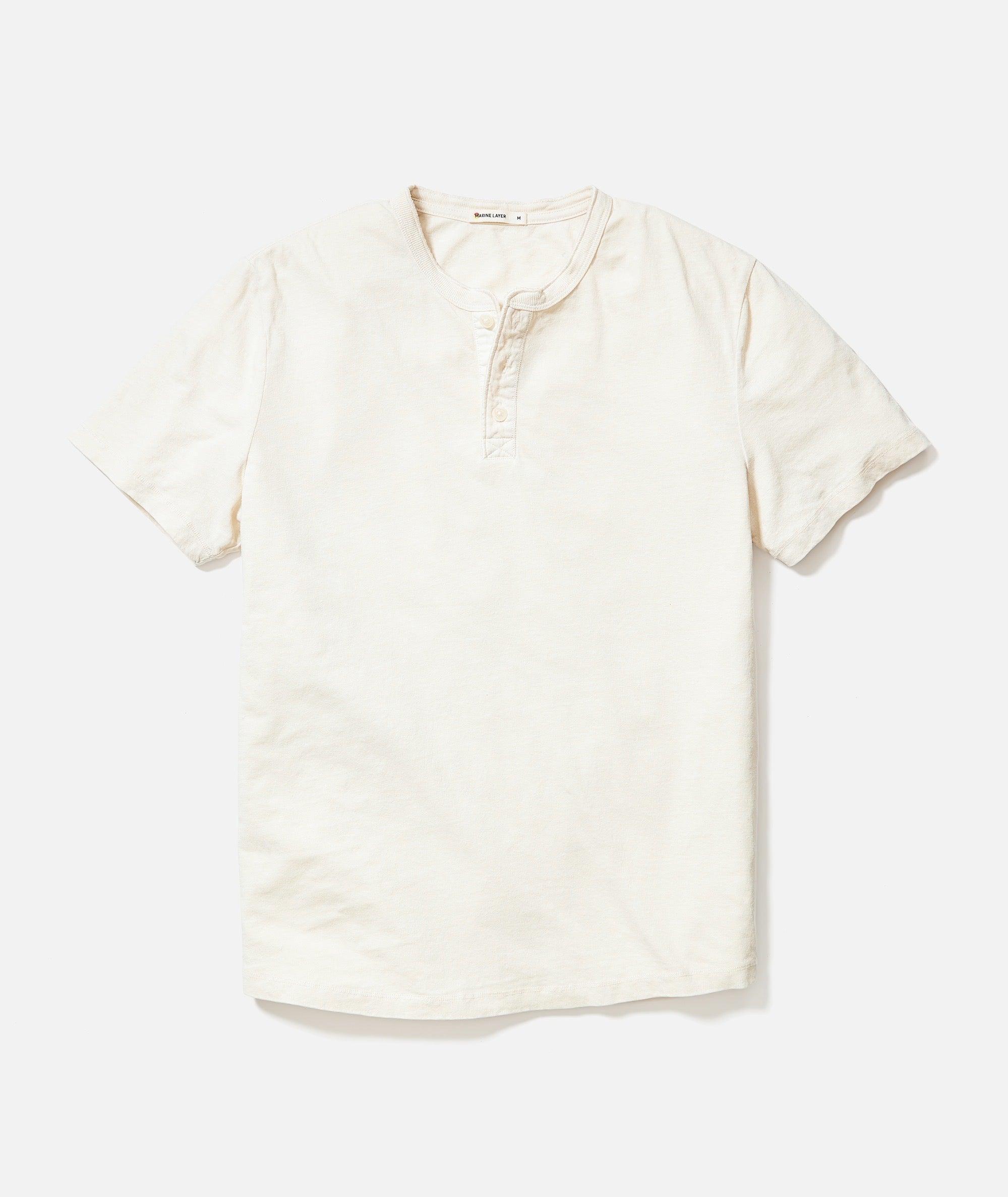 Relaxed Hemp Cotton Henley Product Image