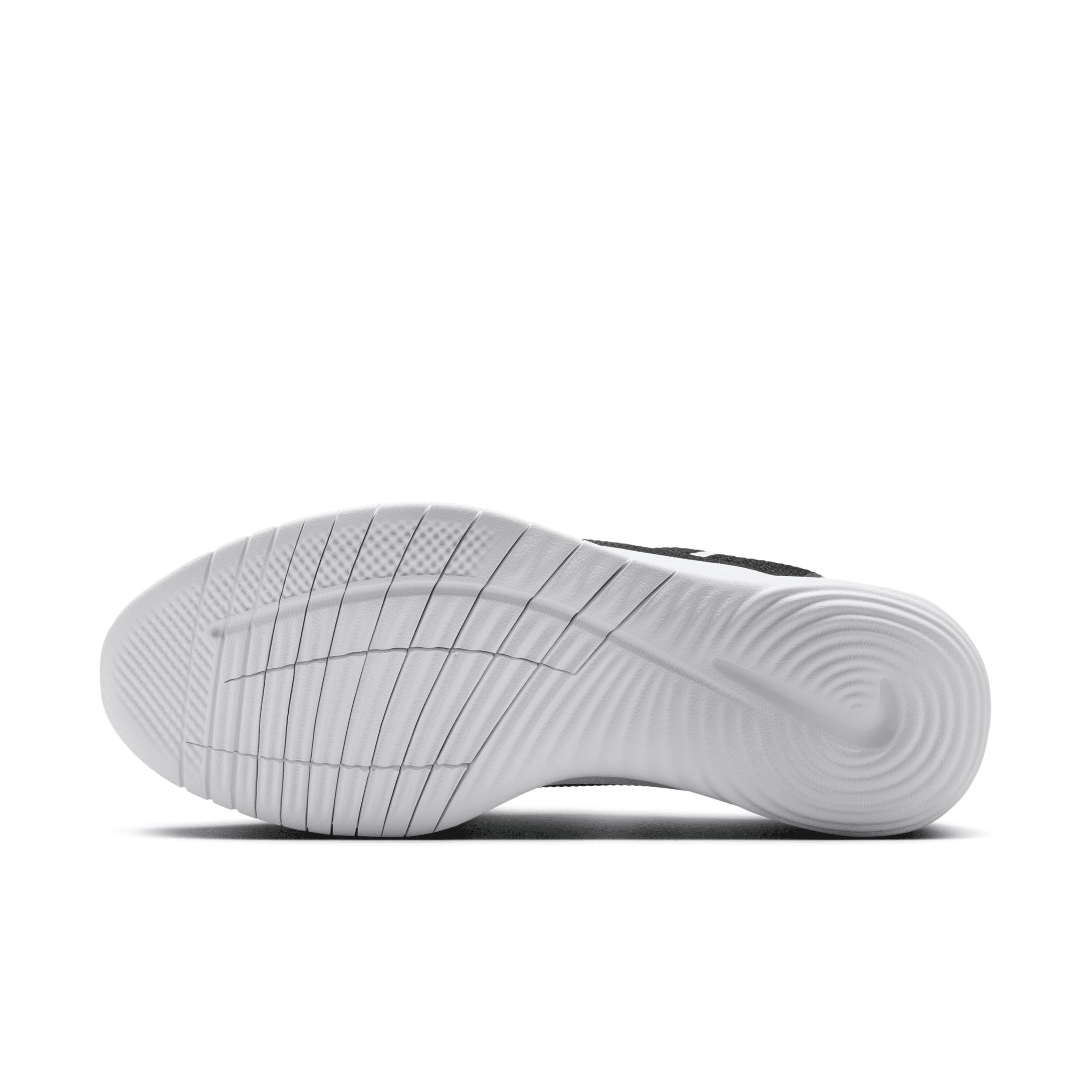 Nike Flex Experience Run 12 Men's Road Running Shoes, Size: 15 4E, Black White Gray Product Image