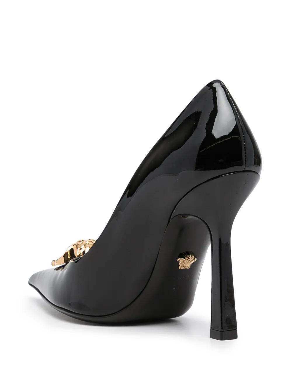 La Medusa 105mm patent-leather pumps Product Image