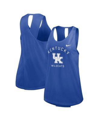 Nike Womens Royal Kentucky Wildcats Primetime Open Back Tank Top Product Image