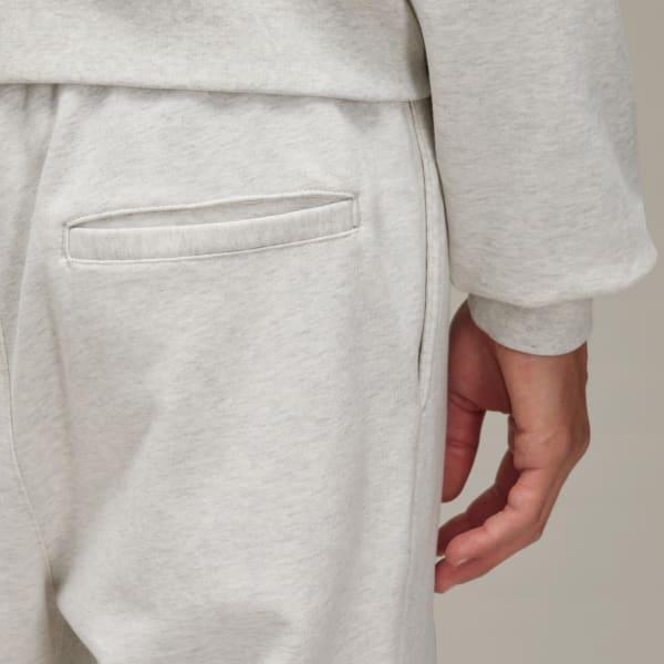 adidas Y-3 Brushed Terry Track Pants Light Grey Heather S Unisex Product Image