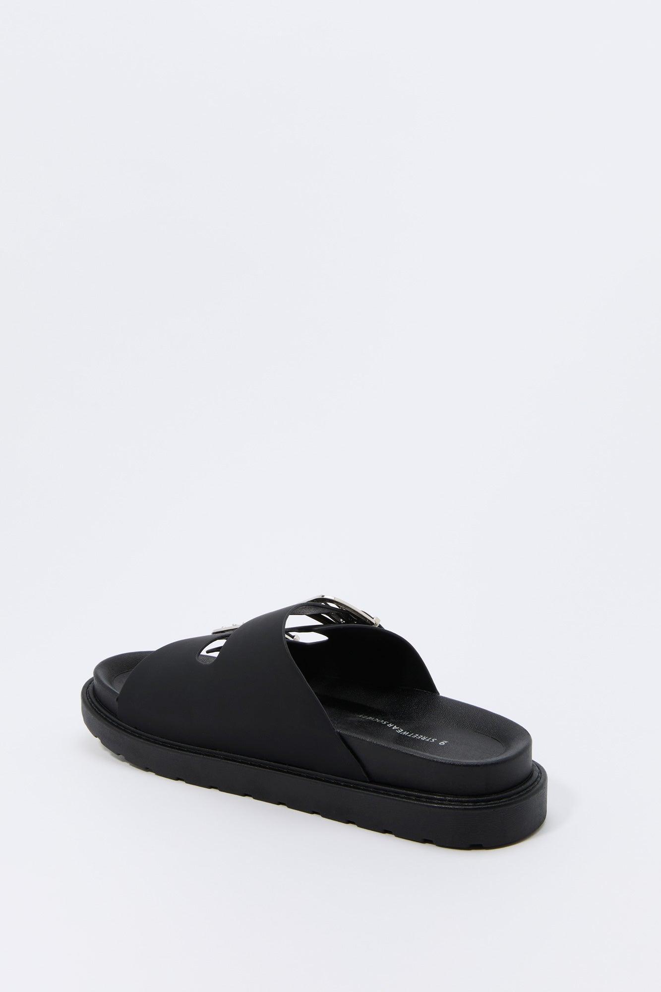 Grommet Buckle Sandal Female Product Image