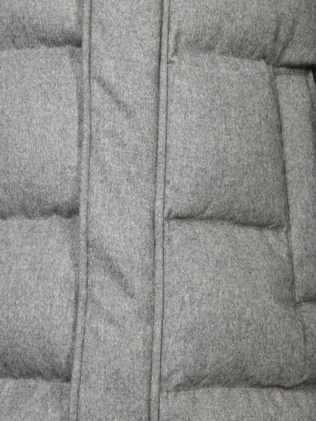 HERNO Padded Bomber Jacket In Grey Product Image