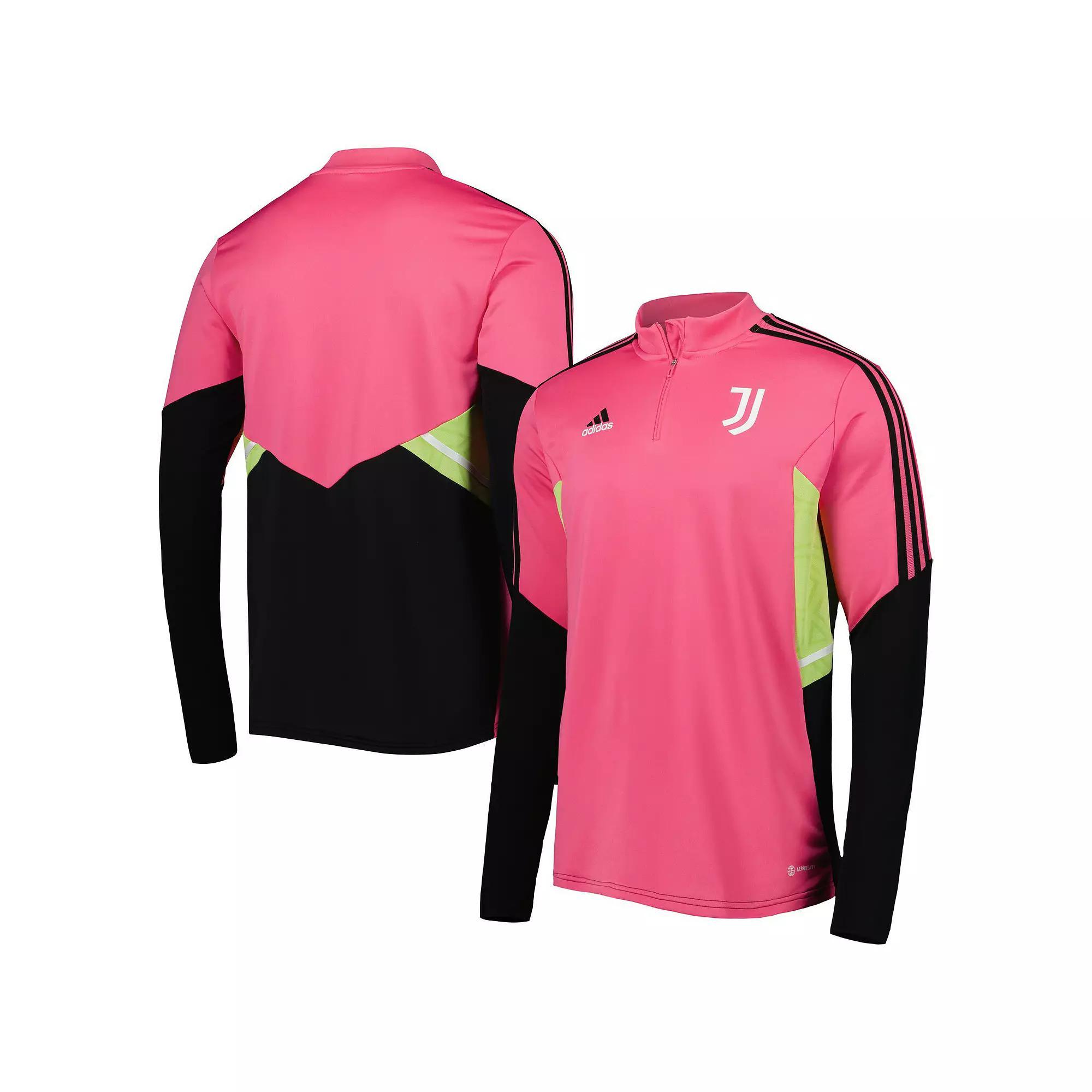 Mens adidas Pink Juventus Training AEROREADY Quarter-Zip Top Product Image