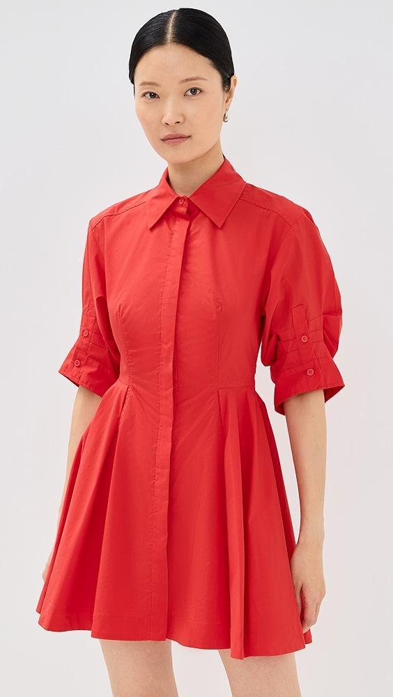 SIMKHAI Jazzie Short Sleeve Mini Dress | Shopbop Product Image