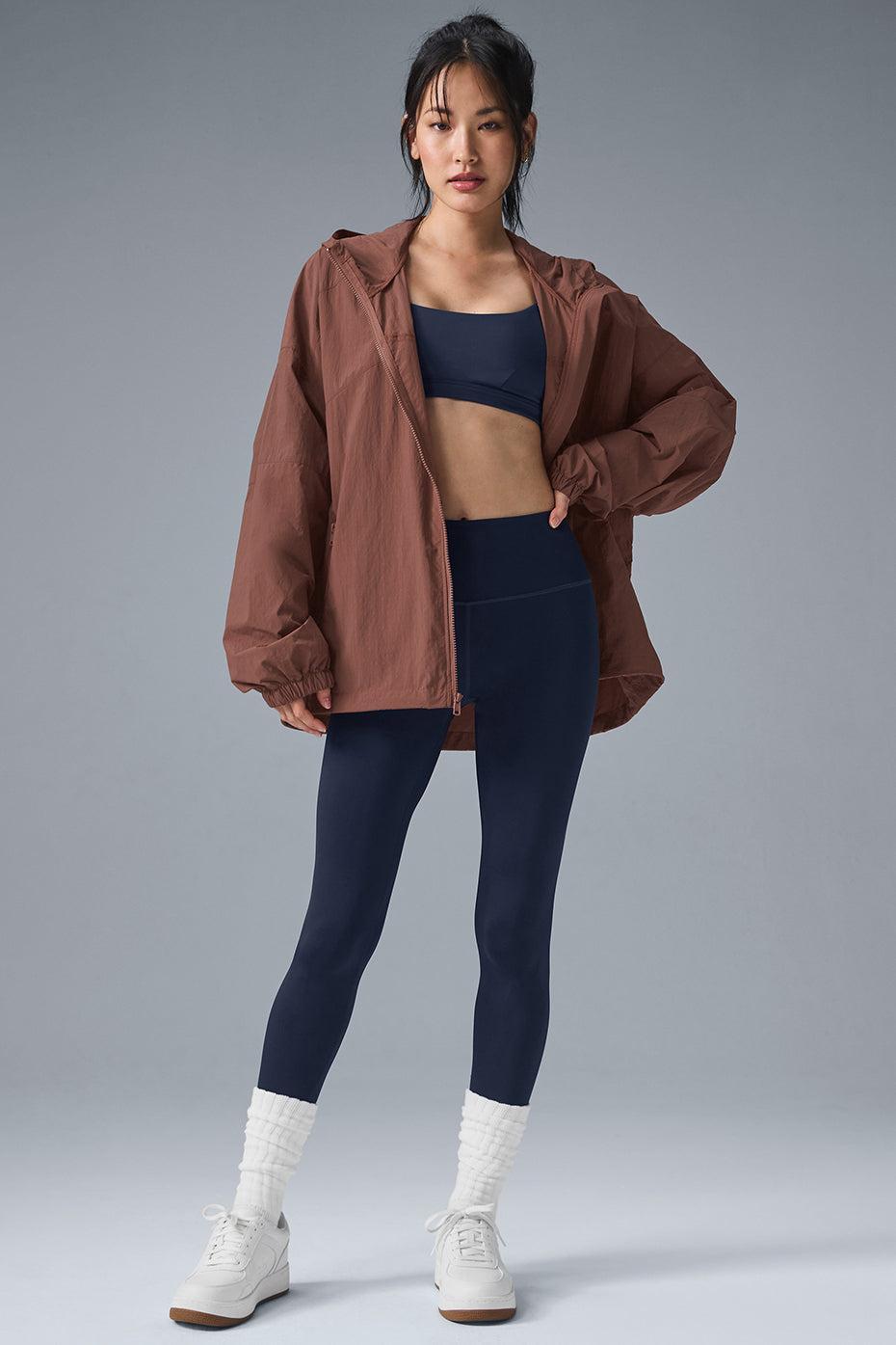 Vantage Nylon Ripstop Track Jacket - Chestnut Product Image