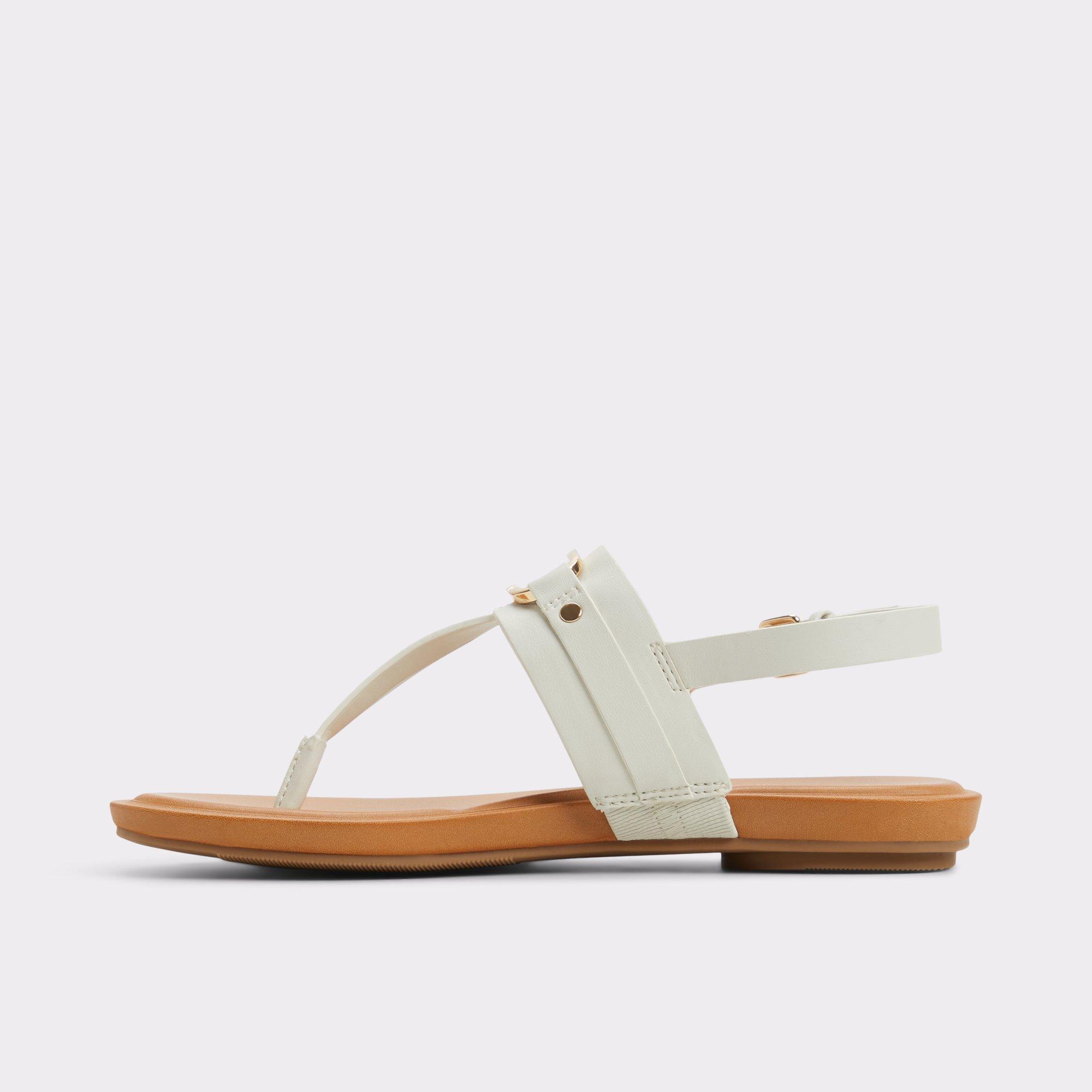 ALDO Taylen - Women's Footbed Sandal Sandals - White, Size 9 Product Image
