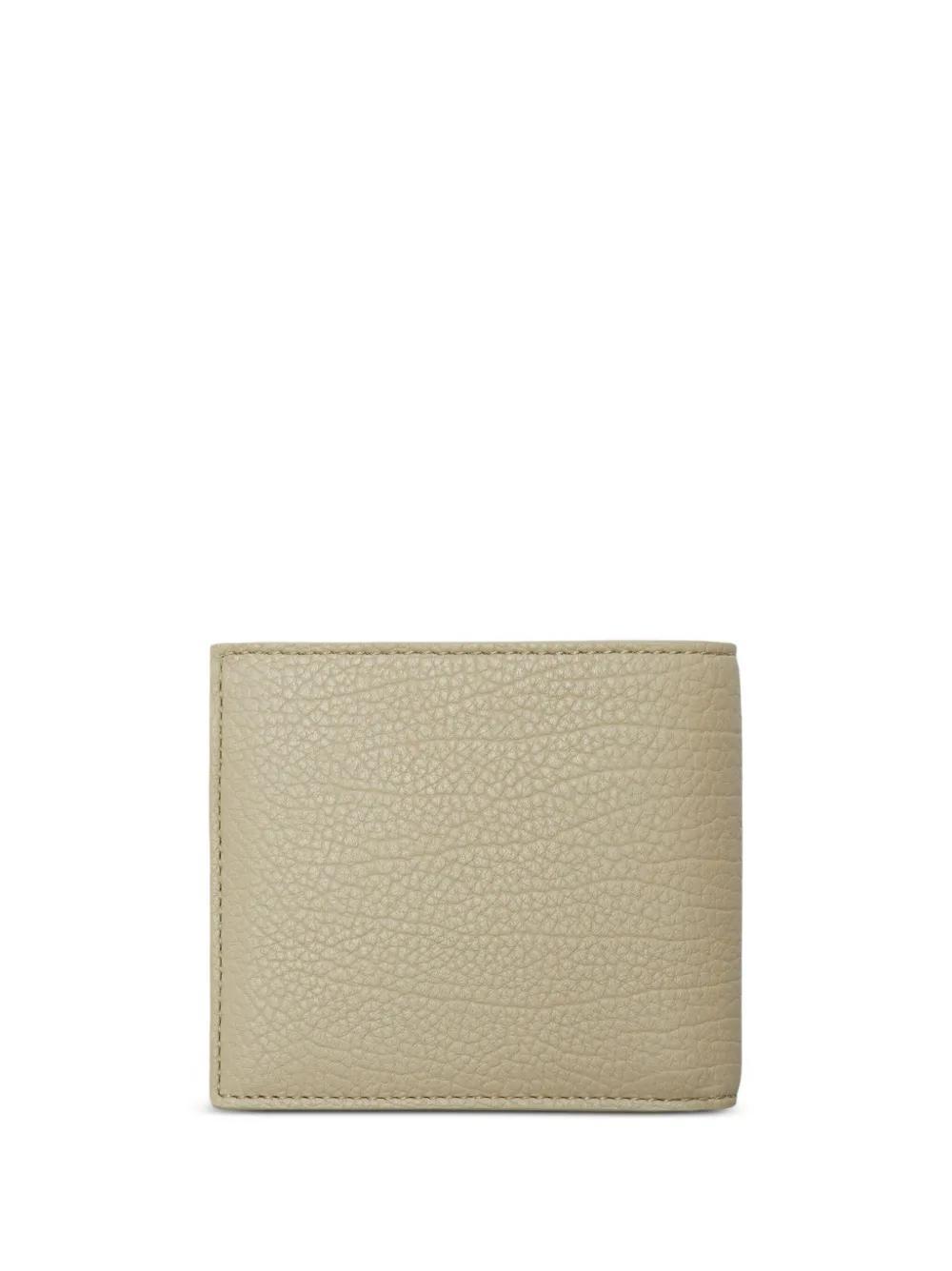 logo-plaque leather wallet Product Image