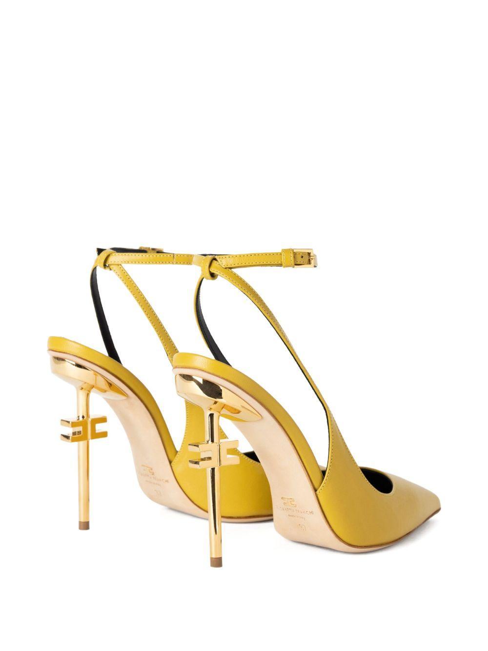 105mm logo-detail slingback pumps Product Image