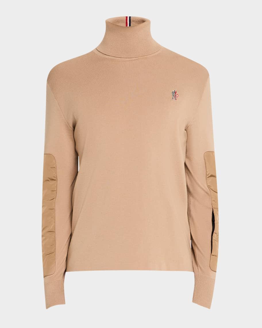 Mens Turtleneck with Elbow Patches Product Image