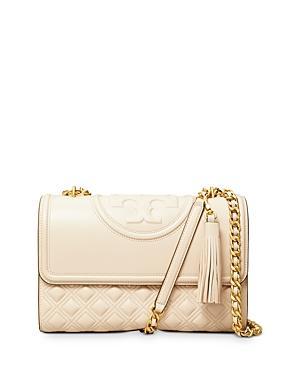 Tory Burch Fleming Convertible Shoulder Bag Black One Size Product Image