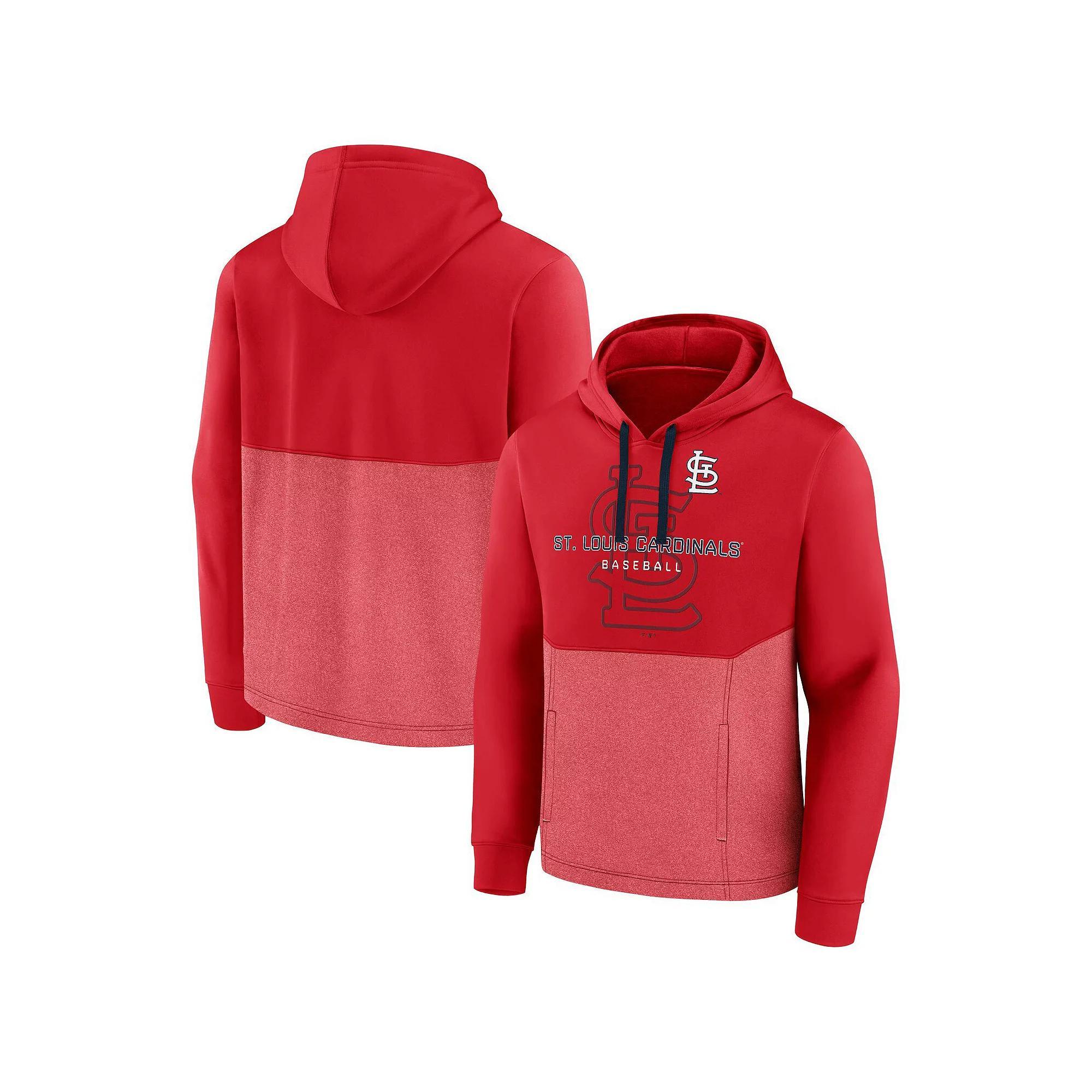 Men's Fanatics Branded Red Washington Nationals Call the Shots Pullover Hoodie, Size: 3XL Product Image