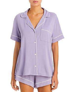 Eberjey Gisele Relaxed Short Sleeve Top & Shorts Product Image