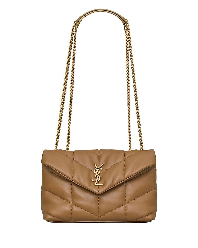 Womens Puffer Toy Shoulder Bag in Quilted Lambskin Product Image