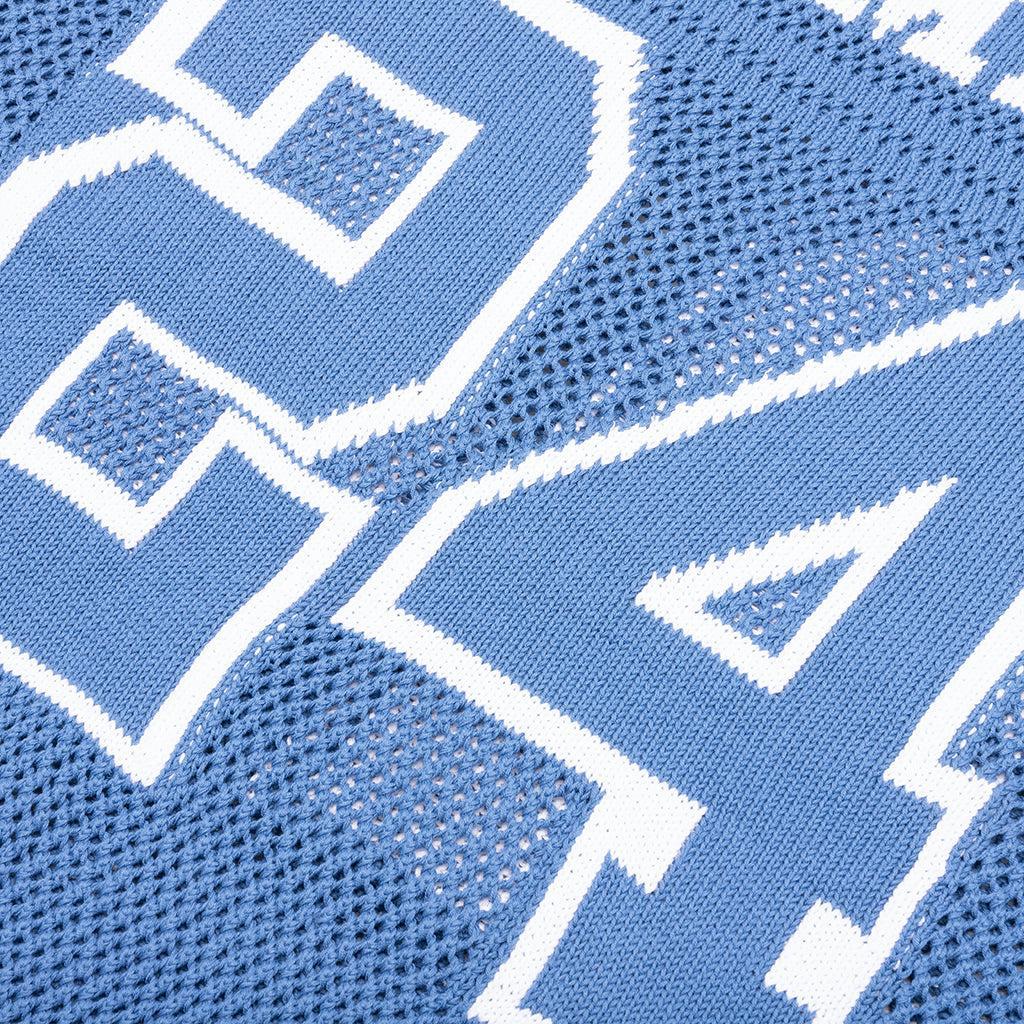 24 Football Knit Shirt - Light Blue Male Product Image