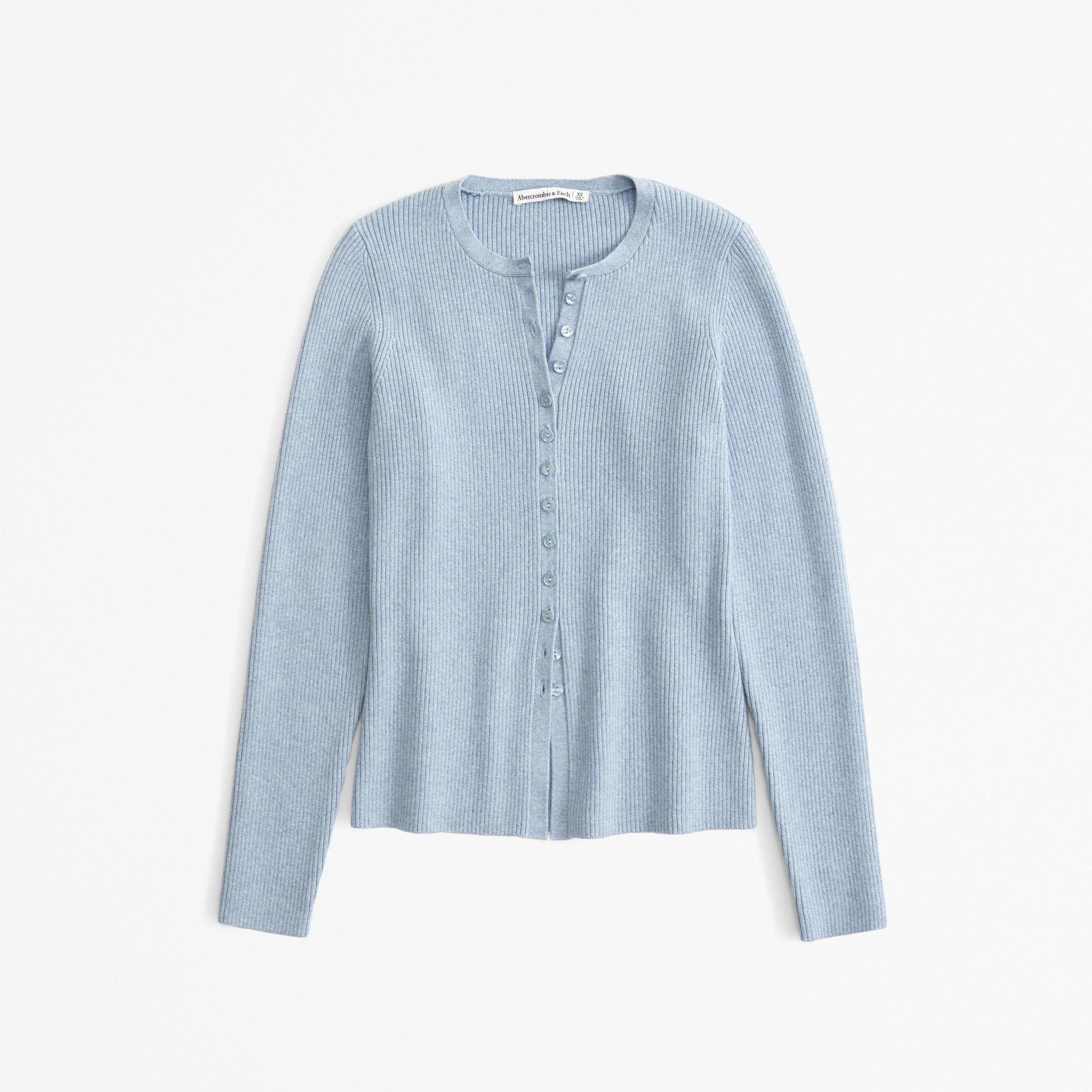 Slim Ribbed Cardigan Product Image