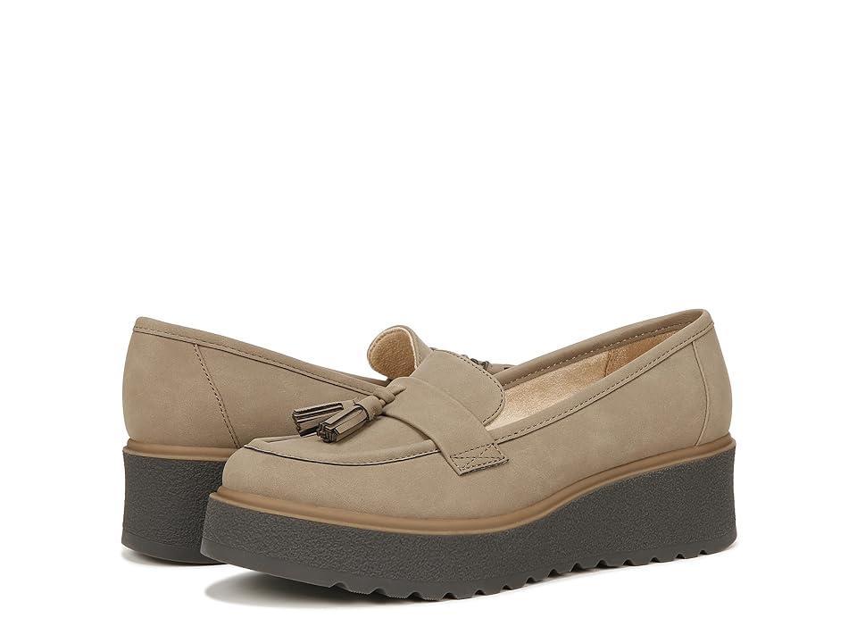 SOUL Naturalizer Josie Womens Platform Slip-on Loafers Brown Gray Product Image