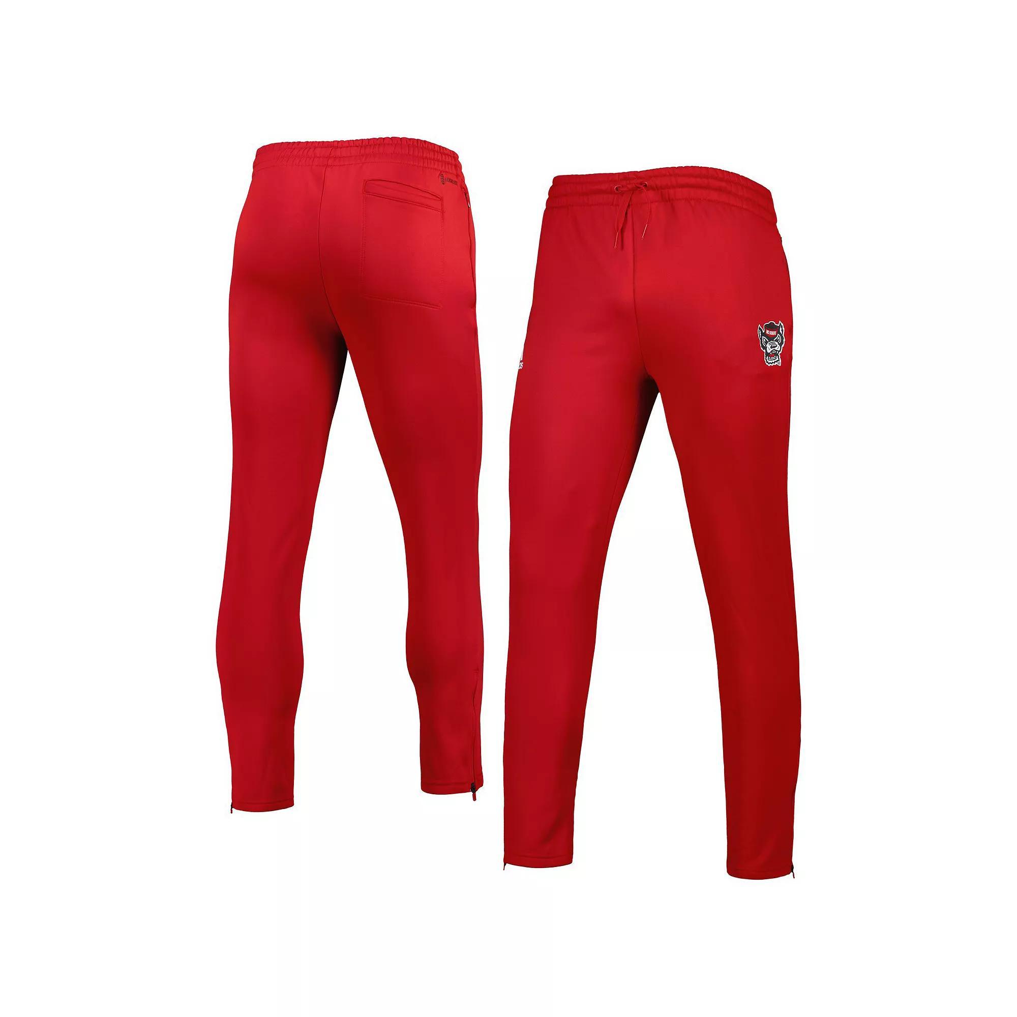 Men's adidas Red NC State Wolfpack AEROREADY Tapered Pants, Size: XL, Nst Red Product Image