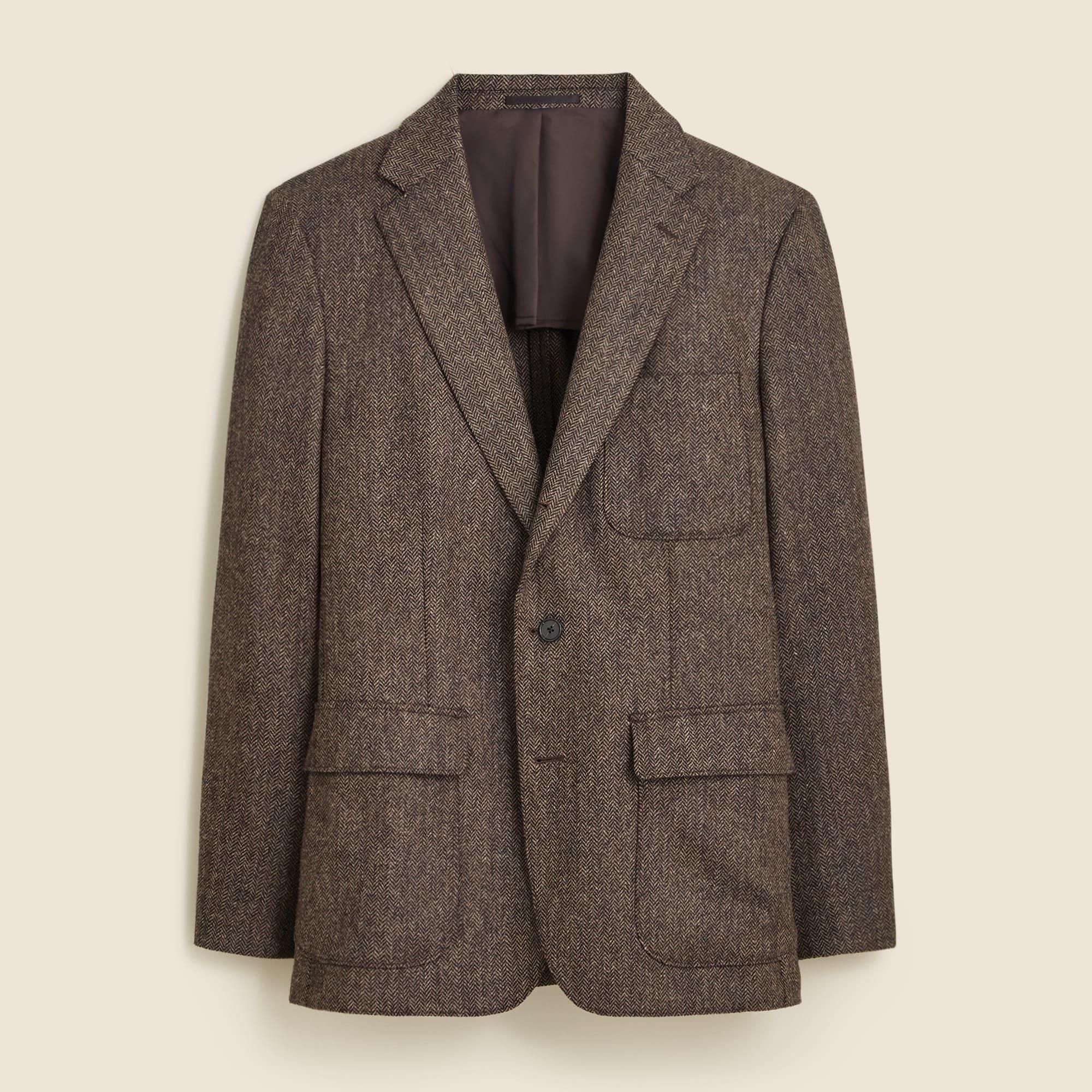 Crosby Classic-fit suit jacket in English merino wool Product Image