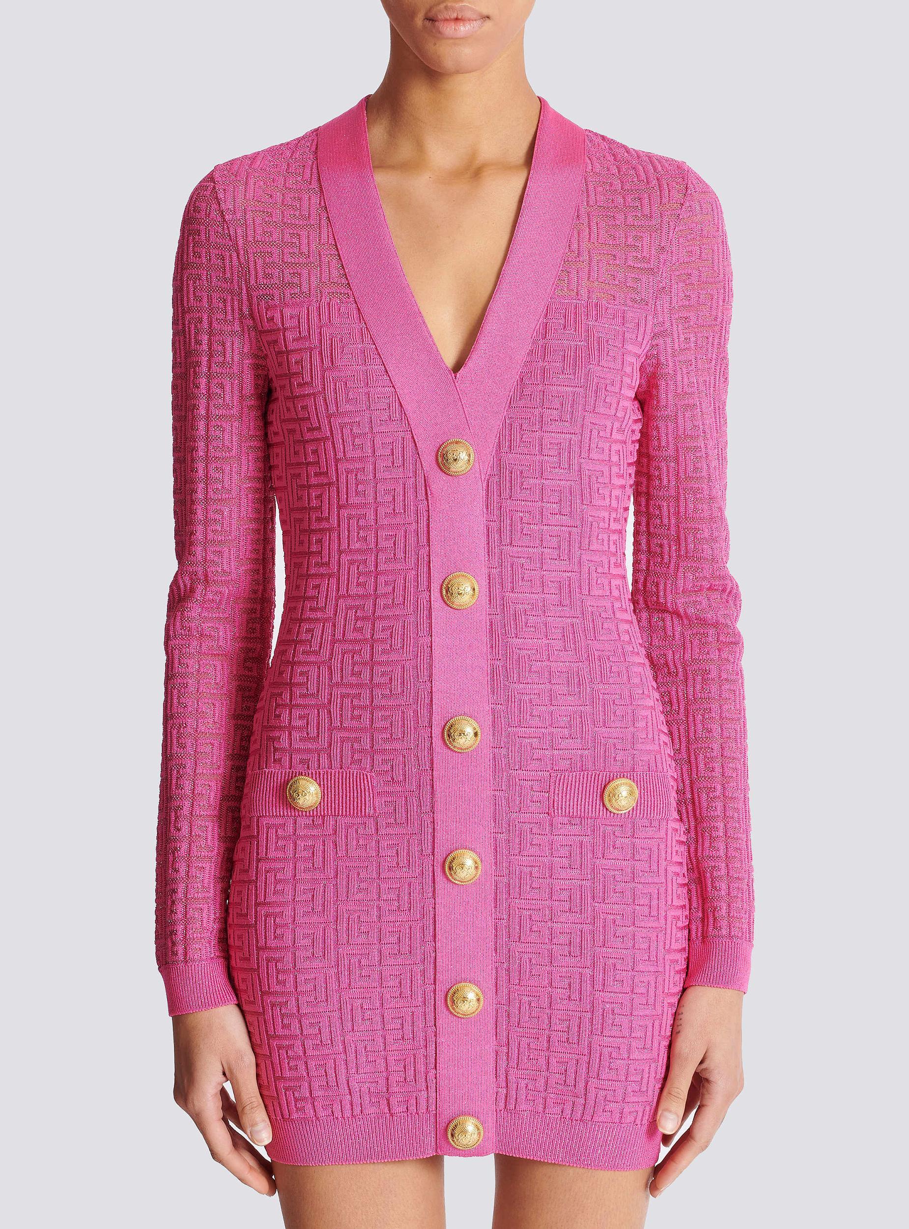 Monogrammed knit dress Product Image
