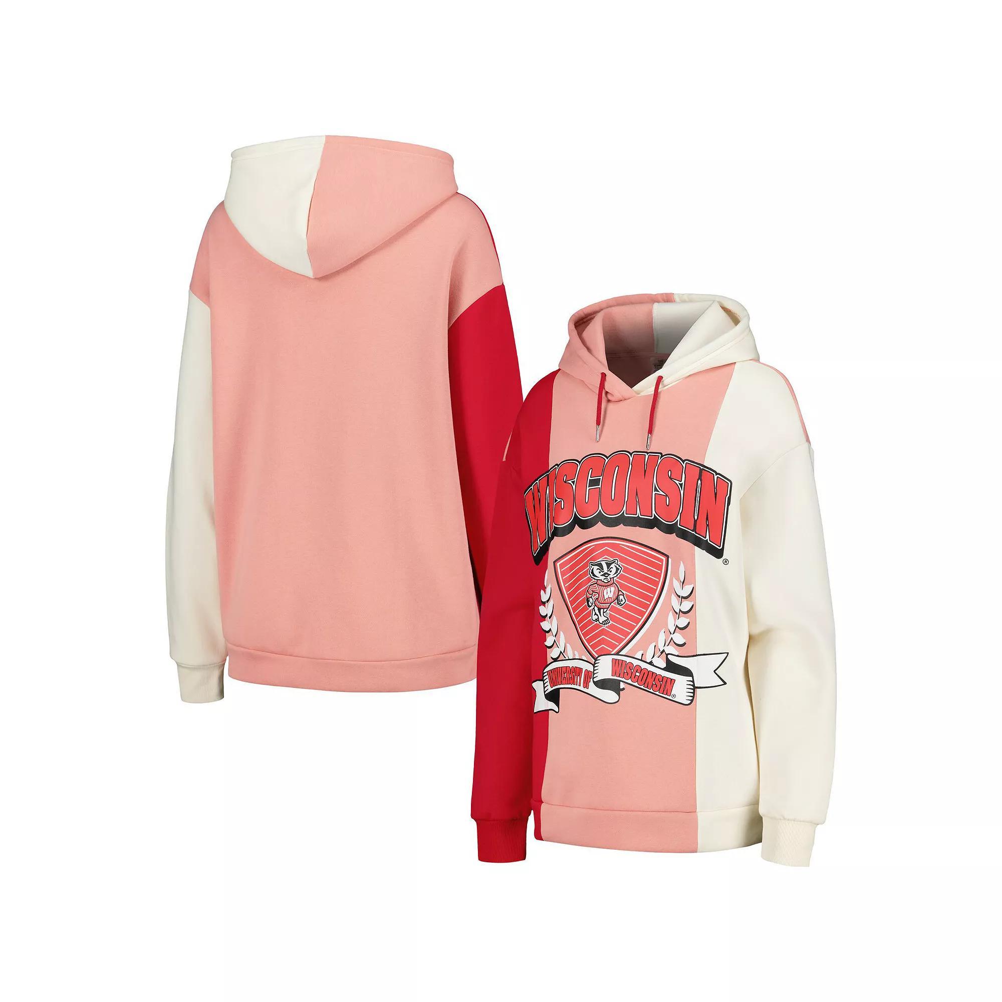 Women's Gameday Couture Red Wisconsin Badgers Hall of Fame Colorblock Pullover Hoodie, Size: XS Product Image