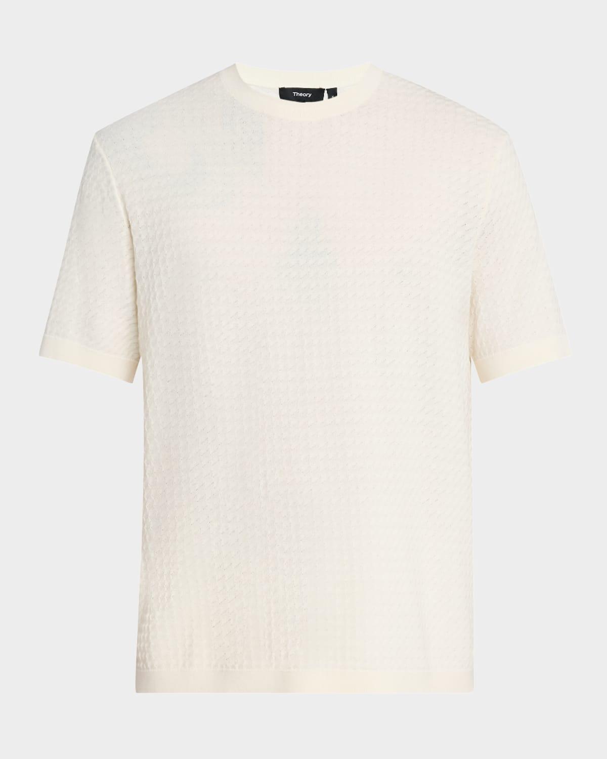 Men's Damian Textured Knit Short-Sleeve Sweater Product Image