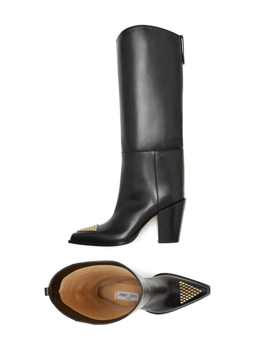 Cece 80mm stud-embellished boots Product Image