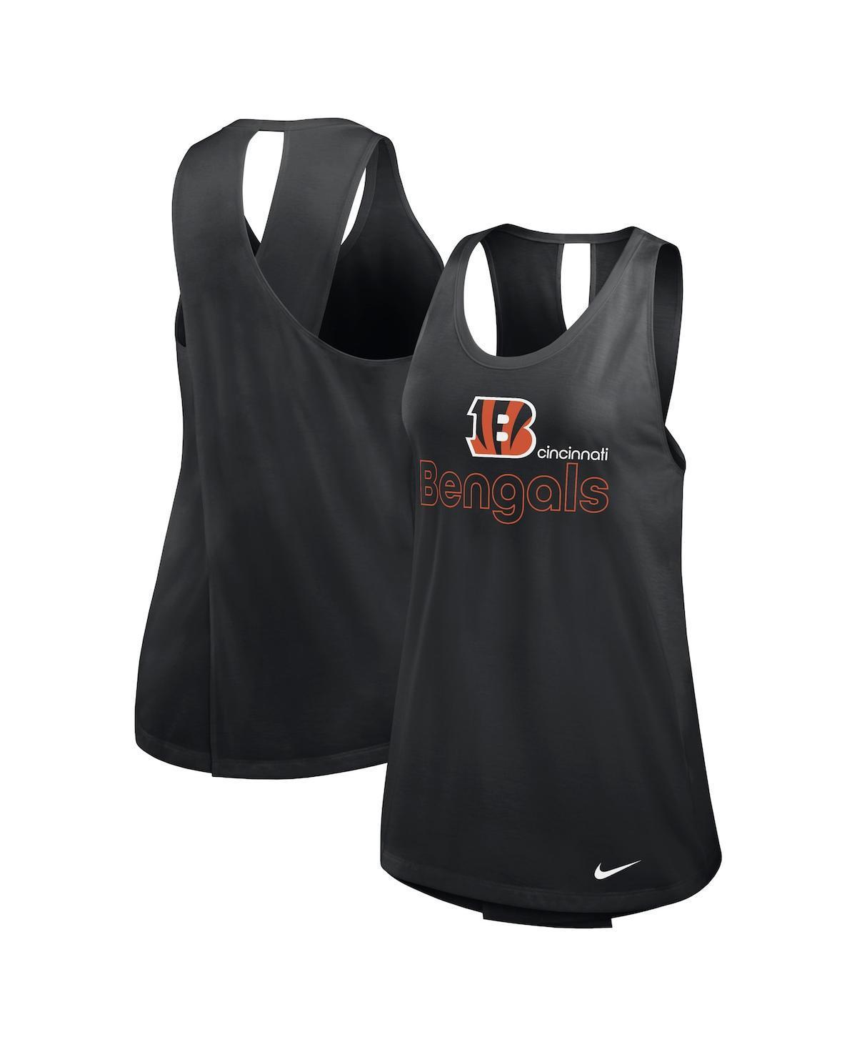 Women's Nike Navy Denver Broncos Crossback Performance Tank Top, Size: Medium, Blue Product Image