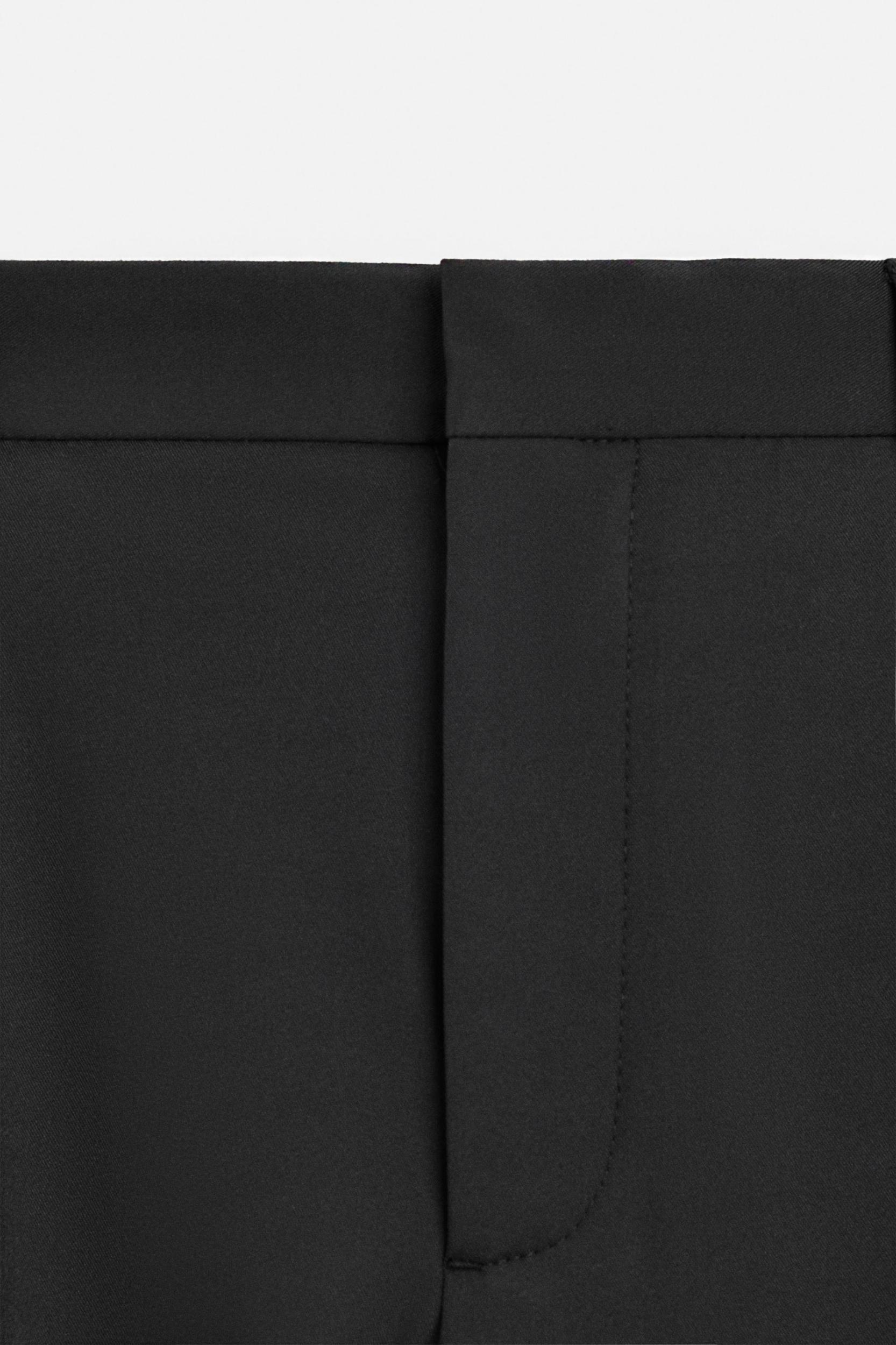 RELAXED FIT PLEATED PANTS Product Image