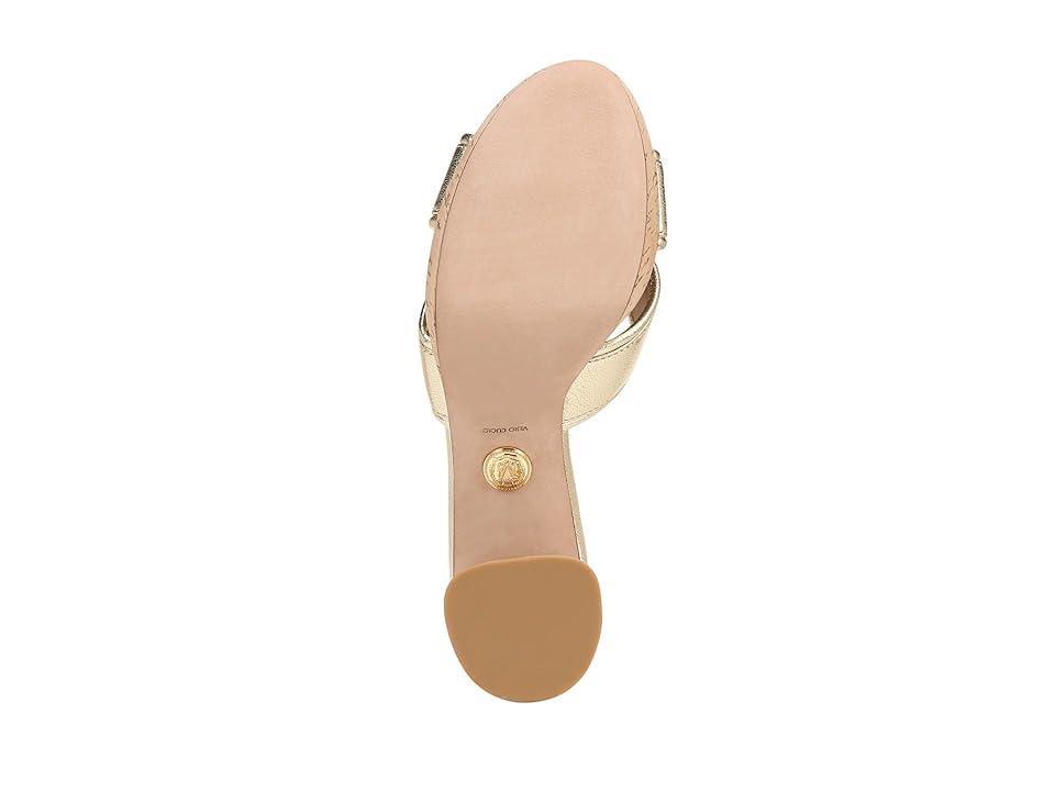 Veronica Beard Dory Slides (Platinum Leather) Women's Sandals Product Image