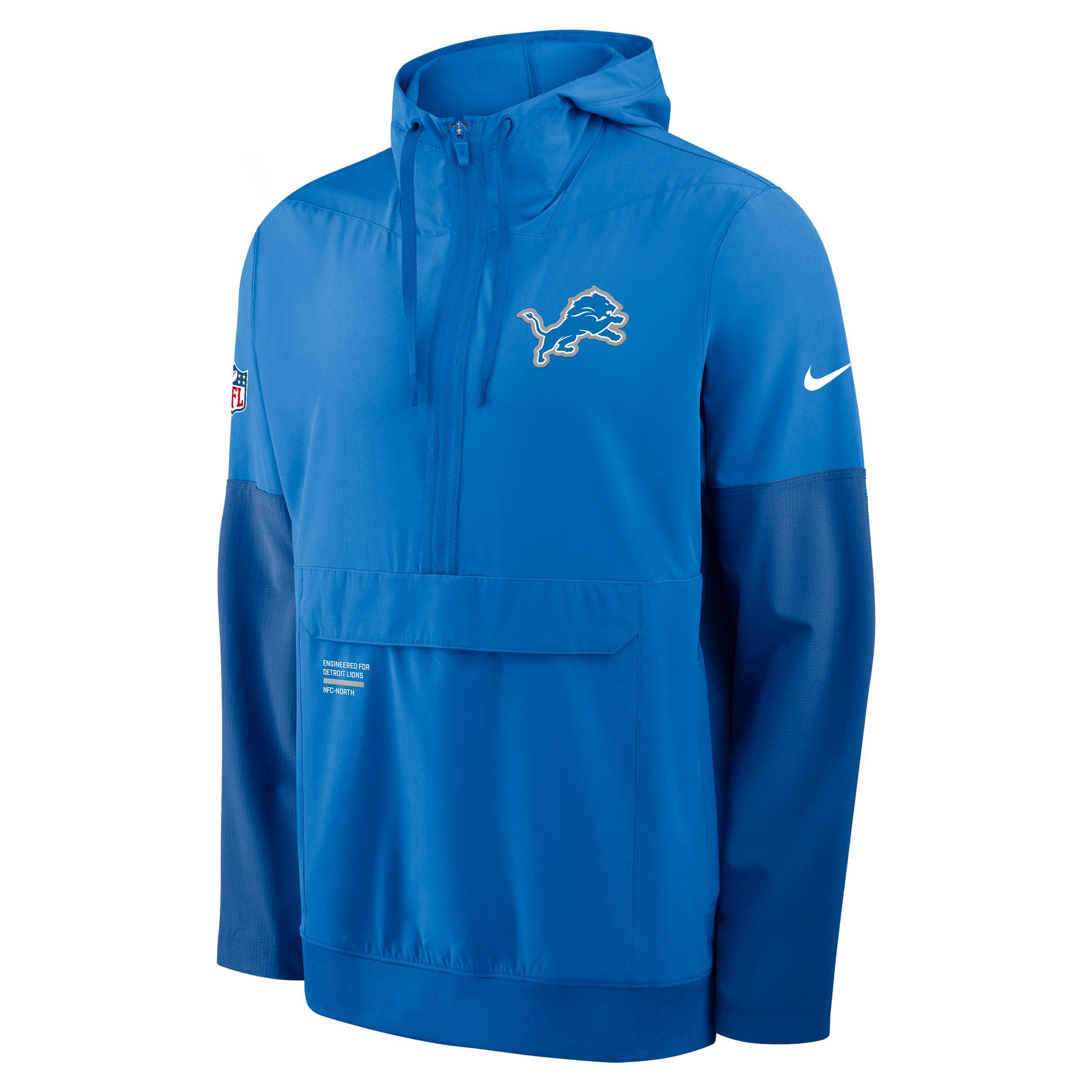 Michigan State Anorak Nike Men's College 1/2-Zip Hooded Jacket Product Image