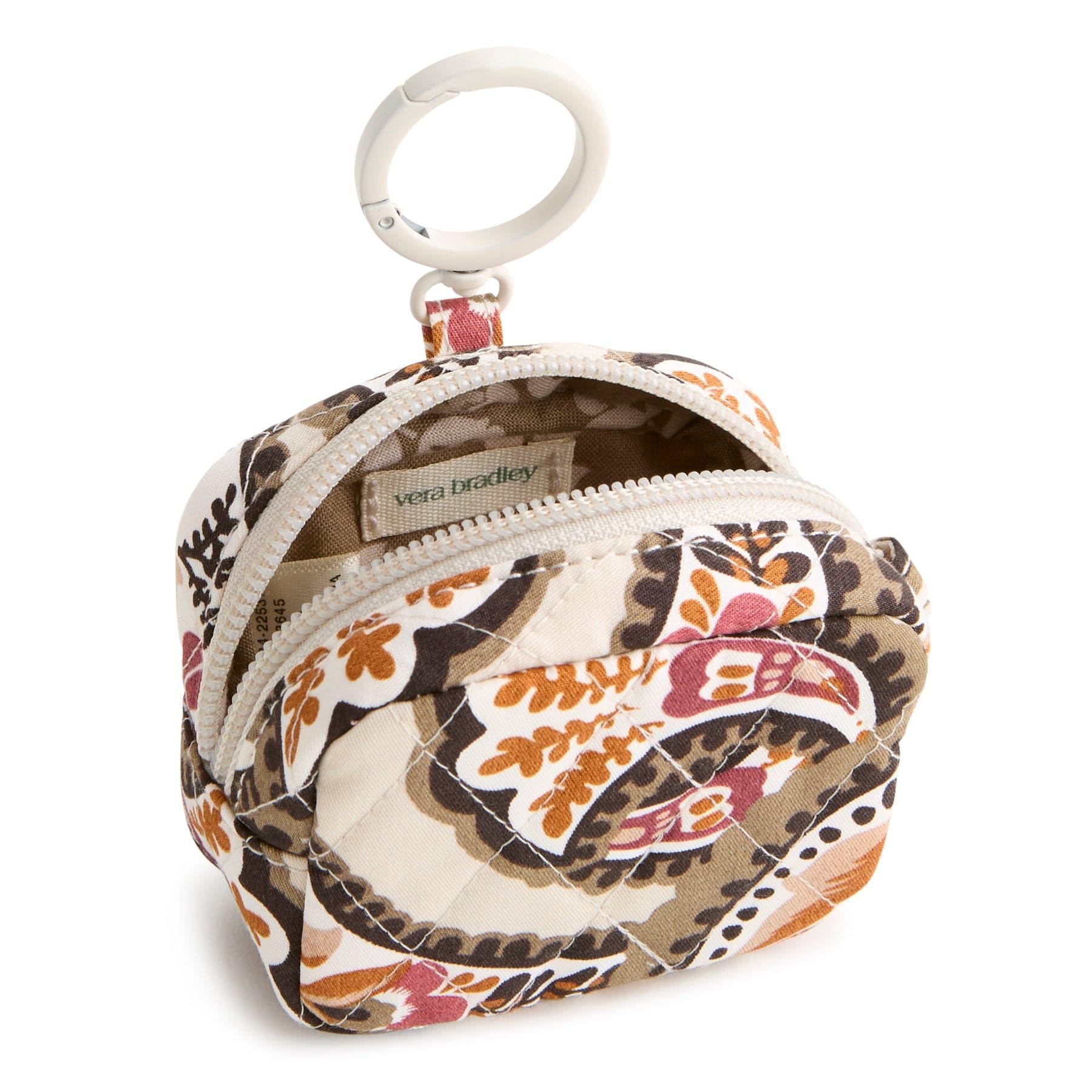 Vera Bradley Zip Earbud Bag Charm Women in Blooming Paisley Product Image