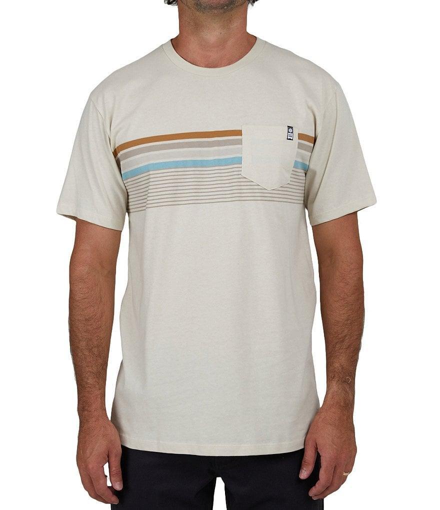 Salty Crew Short Sleeve Lineup Stripe Premium T-Shirt Product Image