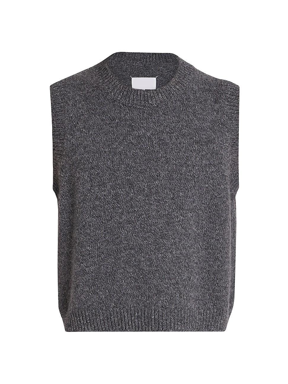 Mens Wool Sweater Vest Product Image