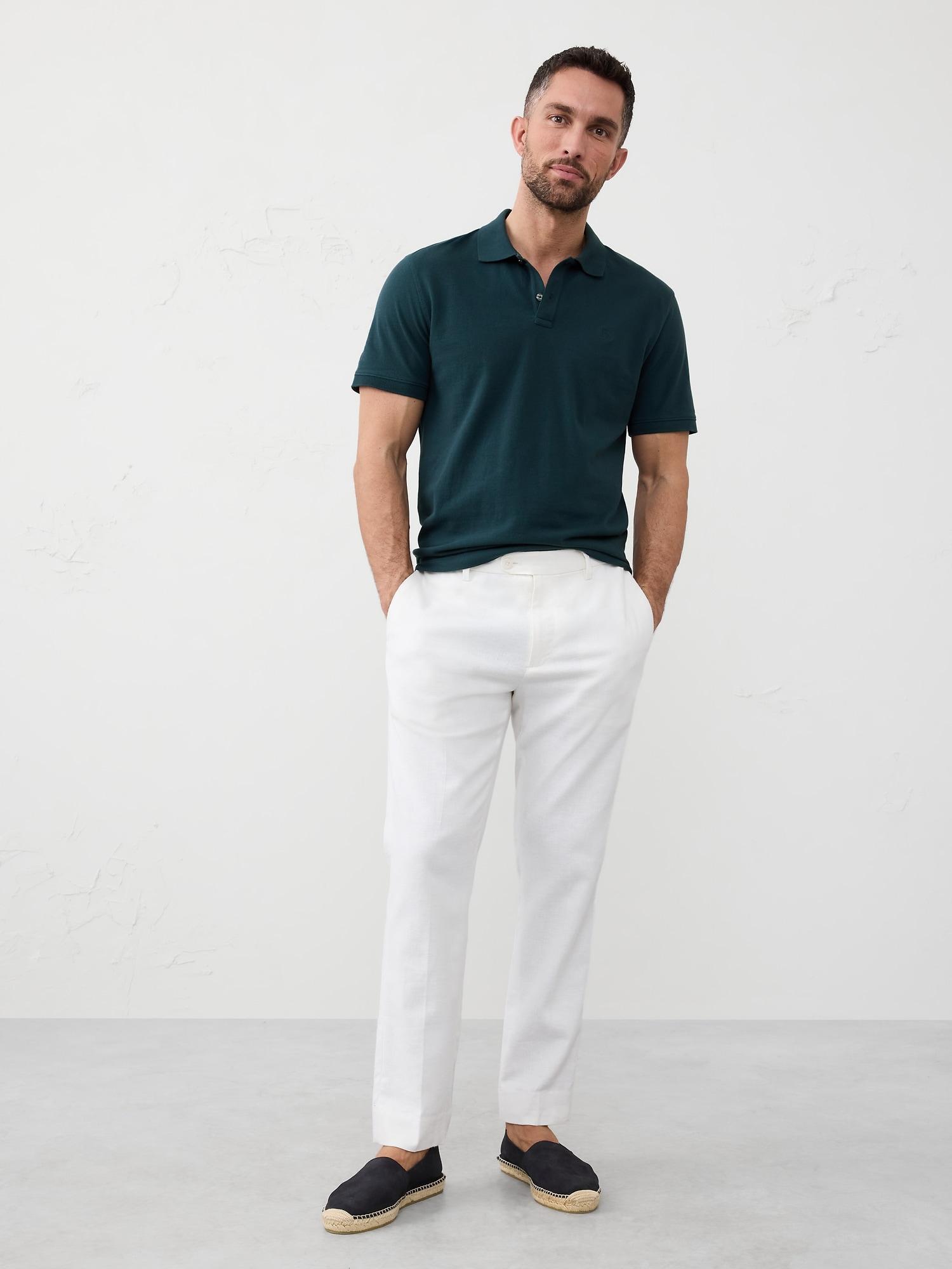 Slim Cotton Pique Polo Product Image