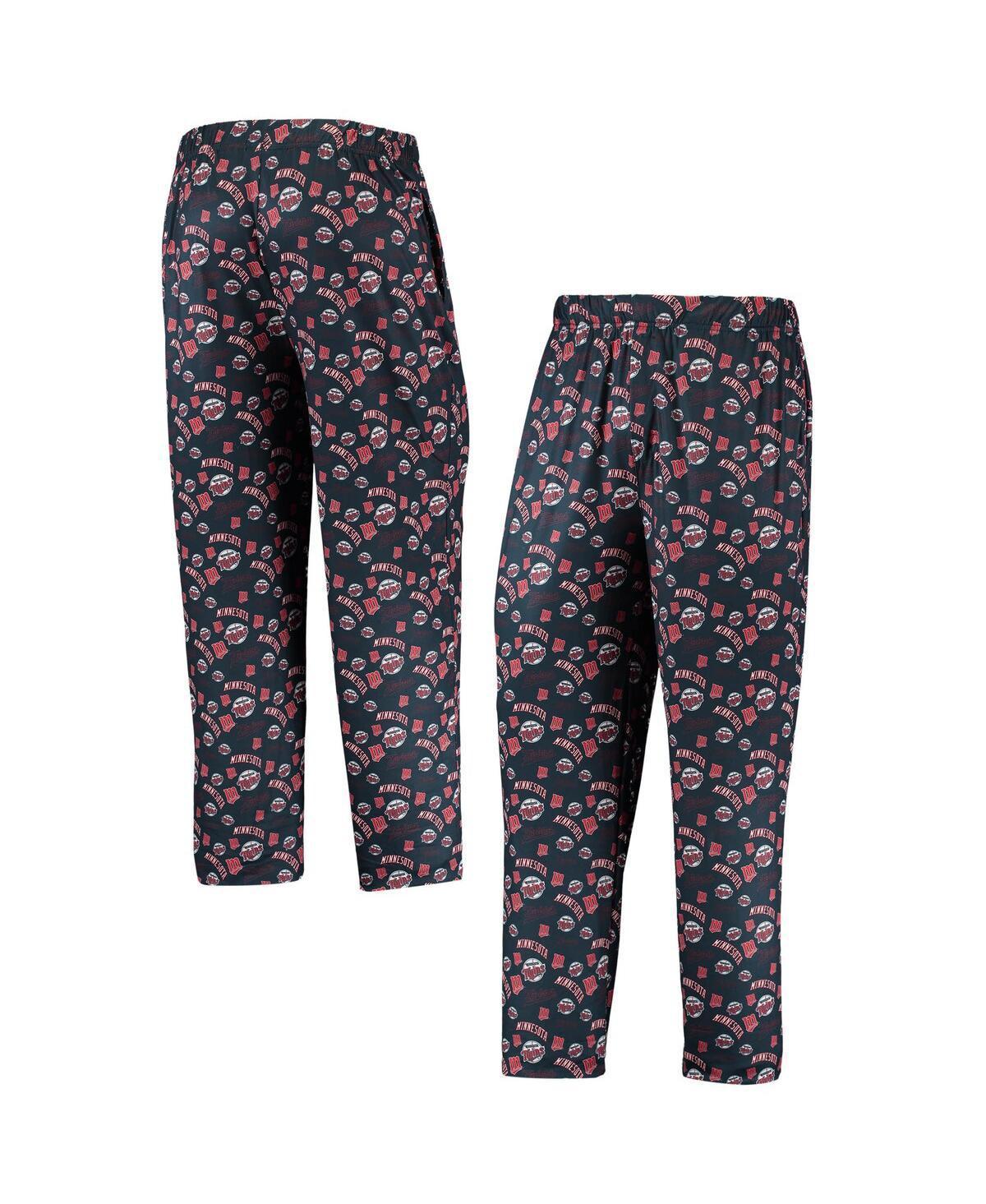 Men's FOCO Navy Minnesota Twins Cooperstown Collection Repeat Pajama Pants, Size: 2XL, Blue Product Image