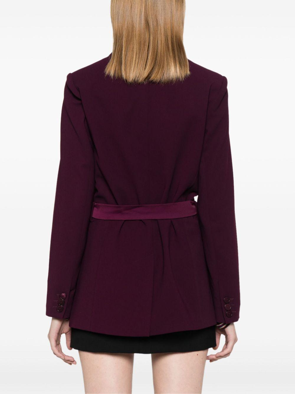 belted tailored blazer Product Image