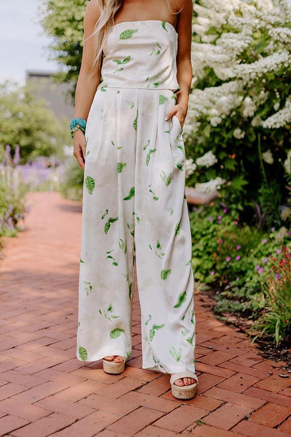 Better Off In Bali Satin Trousers Product Image