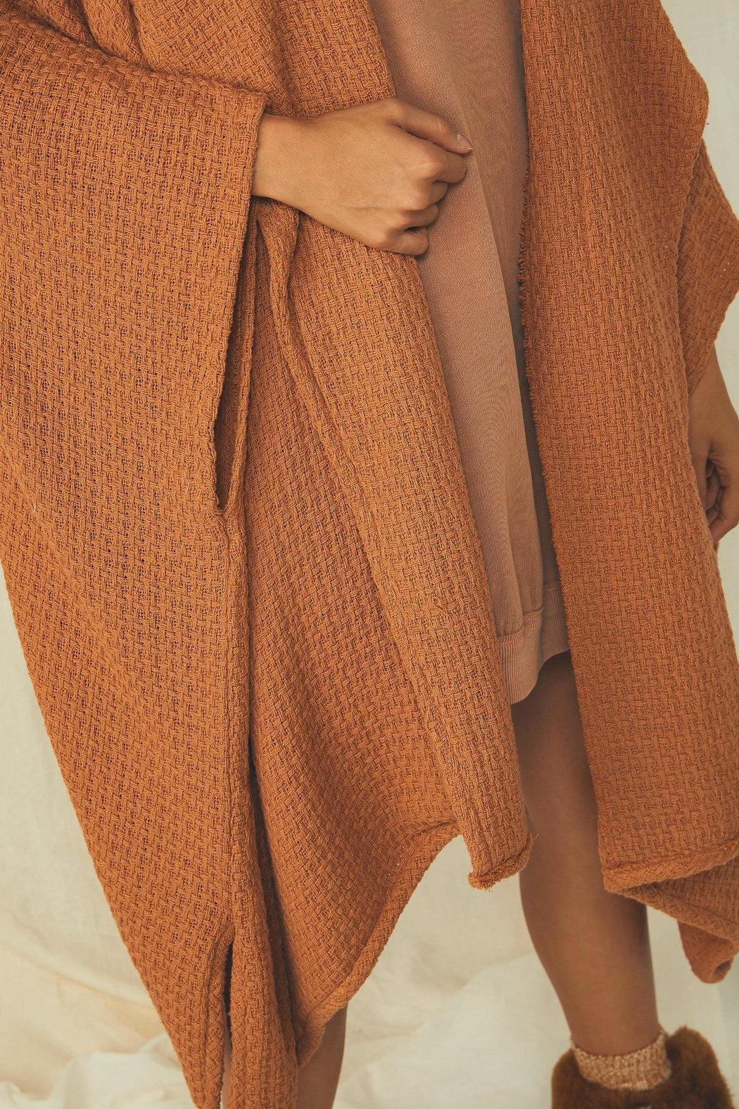 Mile High Waffle Knit Kimono Product Image