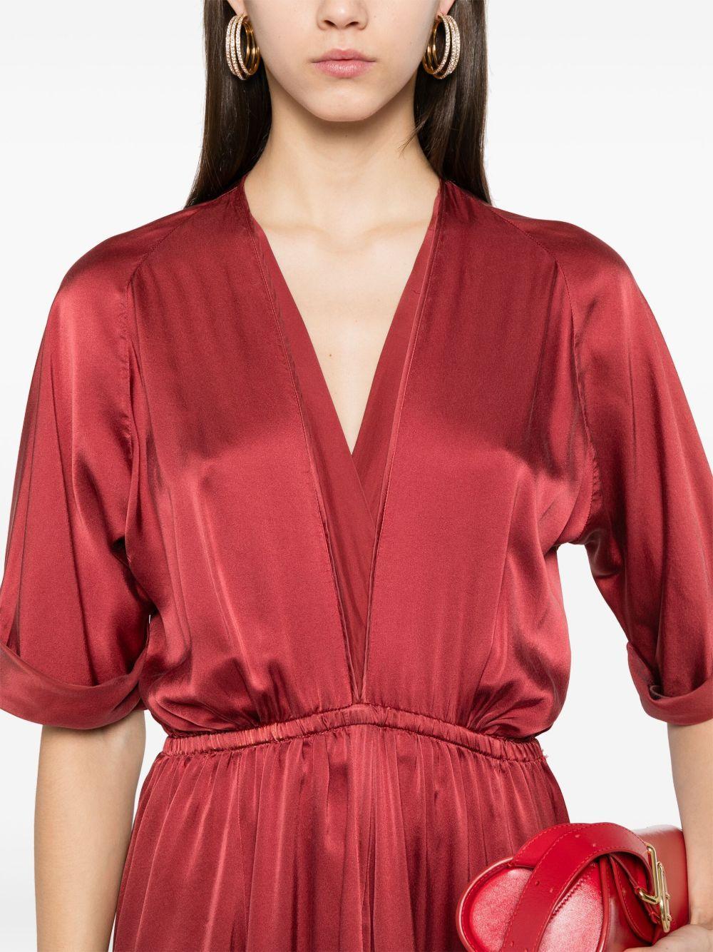 silk maxi dress Product Image