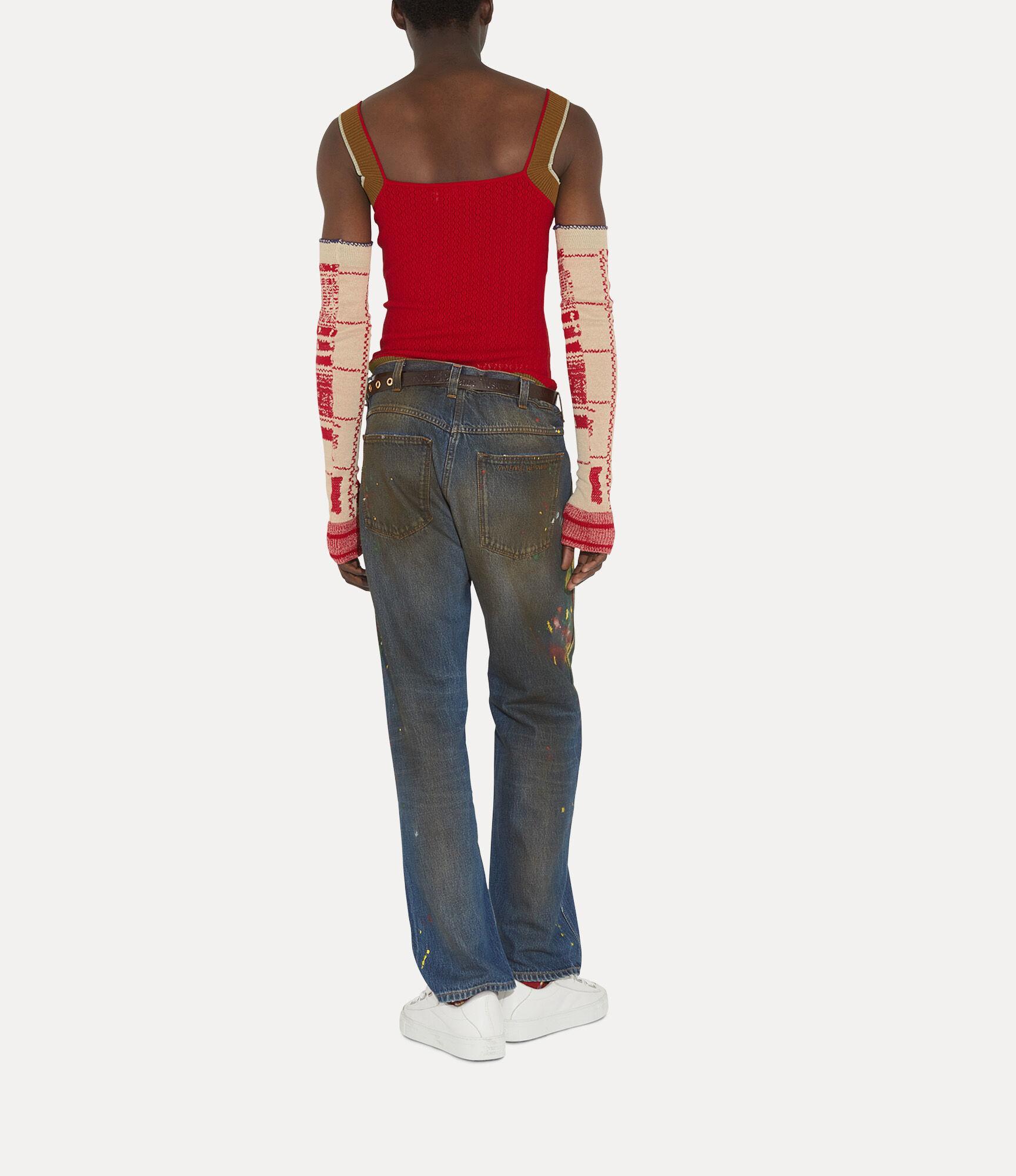 Checked Arm Warmers Product Image
