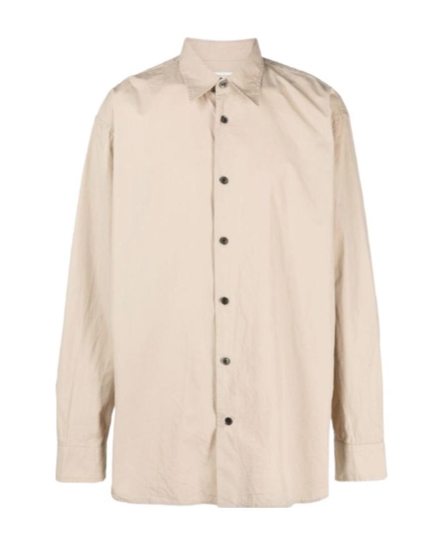 DRIES VAN NOTEN Long-sleeved Shirt In Nude Product Image
