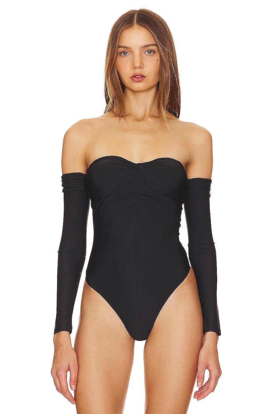 Jersey Ruched Bodysuit fleur du mal Product Image