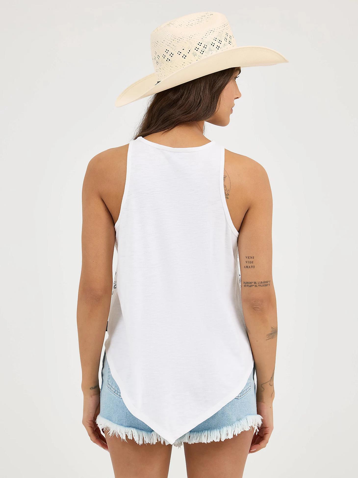 Women's Wrangler Bandana Diamond Front Tank | Women's TOPS | Wrangler® Product Image