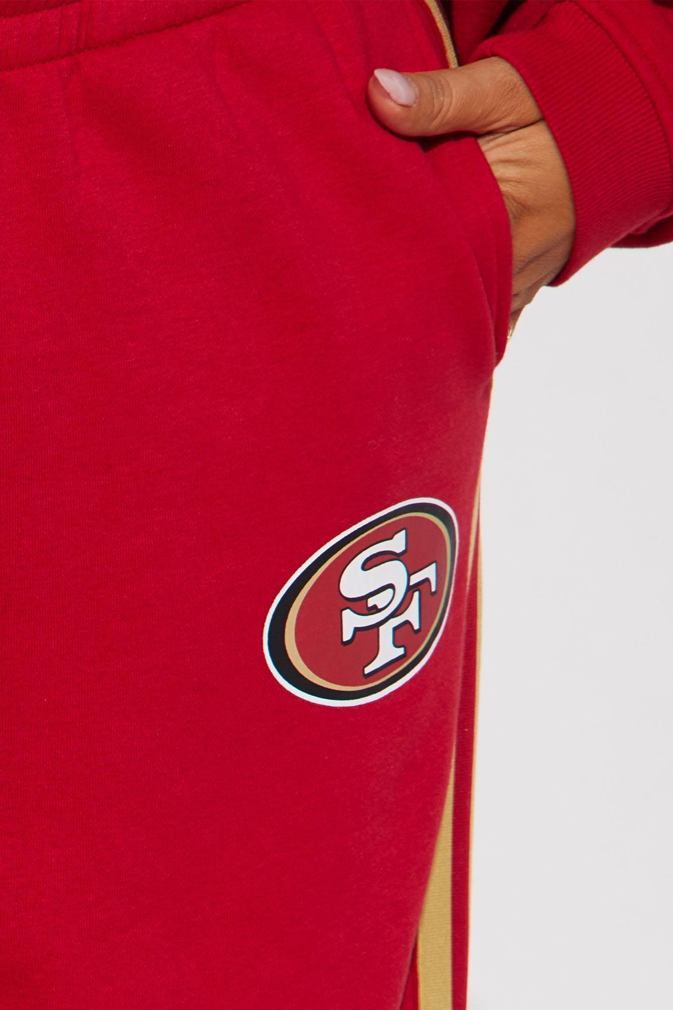 49ers Second Half Come-Back Wide Leg Pant - Red Female Product Image