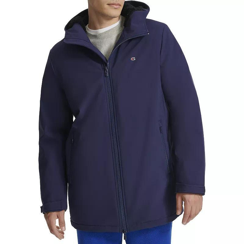Men's Champion® Soft Shell Performance Jacket with Sherpa Lining, Size: XL, Green Night Product Image